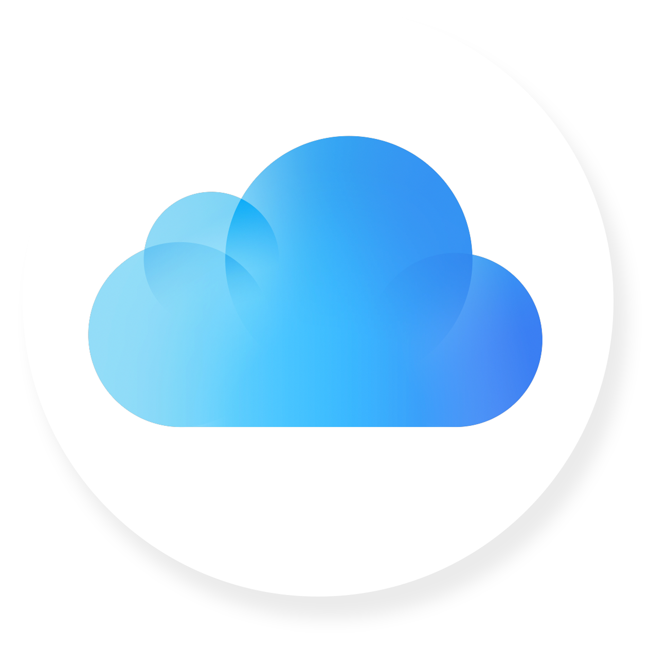 iCloudサービスのアイコン