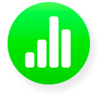 Numbersアプリのアイコン