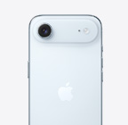 iPhone Air, vỏ ngoài mặt sau, màu Xanh Da Trời, hệ thống camera Fusion nhô lên ở phía trên
